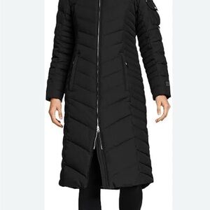 Eddie Bauer Women's Black Puffer Coat- large
